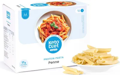 Produktbild von Protein-Nudeln Penne (7 Portionen) mit hohem Protein- und Ballaststoffgehalt