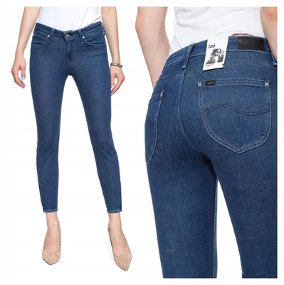 Produktbild von Lee | Damenjeans Scarlett Denim Stretch Skinny Fit Röhrenjeans klassisch W25 L33