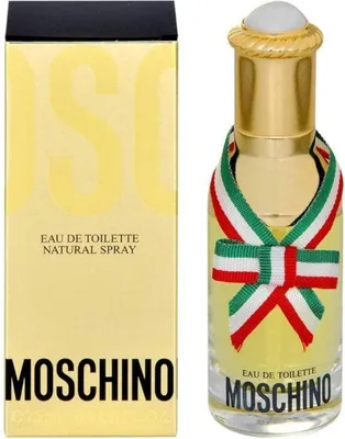 Produktbild von Moschino Pour Femme, Frauen, 25 ml, Nicht nachfüllbare Flasche, Freesie, Galbanharz, Geißblatt, Pflaume, Nelke, Gardenia, Muskatnuss, Pfeffer, Rose, Canangabaum, Ambra, Moschus, Patschuli, Sandelholz, Vanille