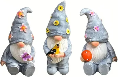 Obrázok produktu pre Súsošky – záhradné ozdoby, figúrky – dekorácie do exteriéru – odolné voči poveternostným vplyvom – živica – 12 x 55 x 45 cm – farebné