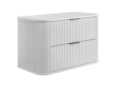 Immagine prodotto di Mobile lavabo Lavabo con 2 cassetti Mobile lavabo Bagno Bianco
