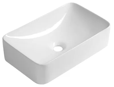 Produktbild von ARIAN Keramik-Waschtisch zum Aufsetzen, 49,5x29,5cm, Weiß