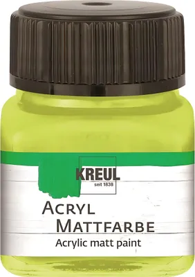 Immagine prodotto di Kreul 75240 Vernice acrilica Limone 20 ml 1 pz