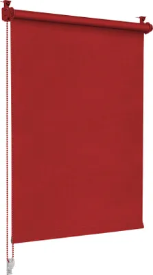 Produktbild von Sonello Verdunkelungsrollo Klemmfix ohne Bohren 75 x 100 Rot Verdunklungsrollo Fensterrollo Rollo Seitenzugrollo Klemmrollo für Fenster & Tür