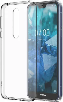 Produktbild von Nokia 8P00000031 - Cover - Nokia - 7,1 - 14,8 cm (5.84 Zoll) - Transparent