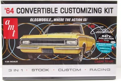 Produktbild von AMT 1200 Oldsmobile Cutlass F-85 Convertible 1964 Kunststoffbausatz 1:25