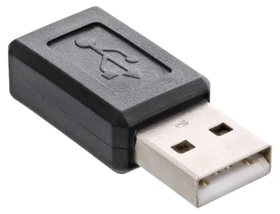 Immagine prodotto di Adattatore Micro-USB, connettore USB-A a connettore Micro-USB B