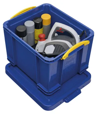 Immagine prodotto di Really Useful Box Aufbewahrungsbox 35 Liter, vollfarbig blau