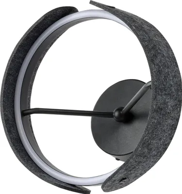 Zdjęcie produktu dla Decor Curve Felt Wall 20W 830 Ciemnoszary