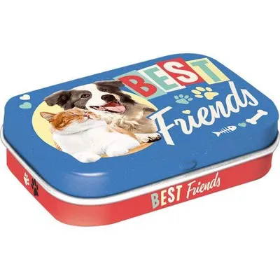 Immagine prodotto di Nostalgic-Art - Portapillole - Club degli animali - Best Friends Cat & Dog