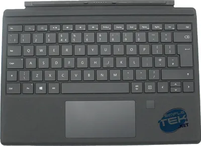 Immagine prodotto di Microsoft Tastiera Originale Surface Pro 3 4 5 6 7 Layout Qwerty Inglese Uk| Nera