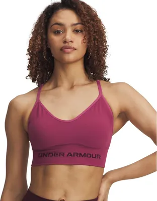 Produktbild von Under Armour Vanish Seamless Low Bra - fuchsia dusk, Größe:XL
