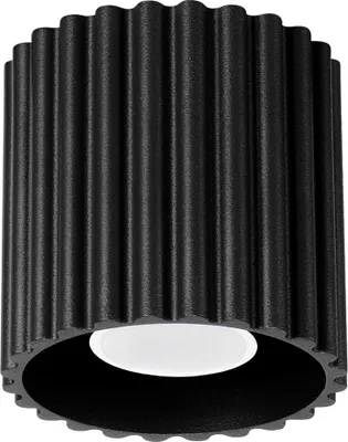 Immagine prodotto di Lampada da soffitto AURA 1 nero GU10 1xGU10 10W alluminio 10x10x10cm Sollux Lighting