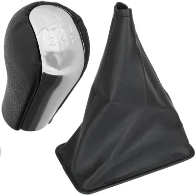 Produktbild von Schaltknauf Schaltmanschette Rahmen 5-Gang für Toyota Corolla E12 2001-2007
