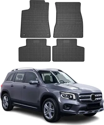 Produktbild von 2019-2025 Mercedes GLB X247 Fußmatten Gummi Schwarz 4 tlg