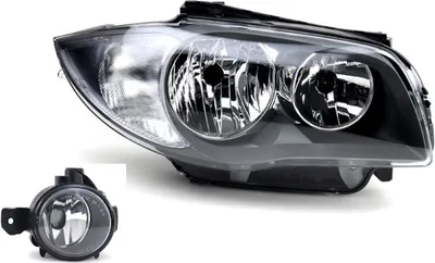 Immagine prodotto di Johns, Fari alogeni adatti per BMW Serie 1 E81 E82 E87 E88 09- 13 H7 H7 R. + fendinebbia 63117249650 7249650 63176924656 6924656