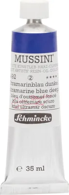 Produktbild von Schmincke 35ml MUSSINI Ultramarinblau dunkel Öl 10 492 009