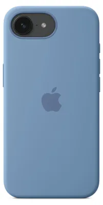 Obrázek produktu pro Silikonové pouzdro Apple iPhone 16e - Winter Blue