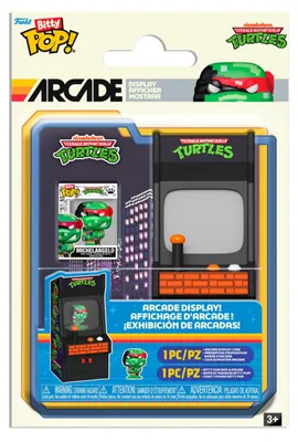 Immagine prodotto di Teenage Mutant Ninja Turtles Bitty POP! Figurina in vinile con artiglio da sala giochi