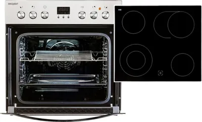 Produktbild von Exquisit Elektro-Einbaubackofen, Ober- / Unterhitze, Grill, Heißluft, Timer, Multifunktion, Teleskopauszug nachrüstbar, 1010164