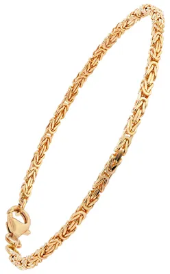 Produktbild von Goldarmband Königskette Breite 2,0 mm 19 cm massiv 585-14 Karat Gold