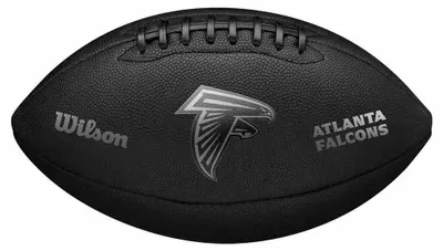 Produktbild von Wilson Nfl Team Metallic Premiere Atlanta Falcons American-football-ball Schwarz Schwarz One Size