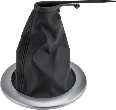 Produktbild von Schalthebelmanschette, Renault Megane 2, Schwarz, Mit Rahmen