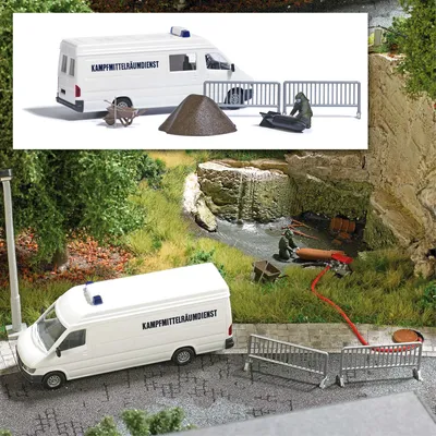 Produktbild von Busch A-Set: Bombenentschärfung H0 7954