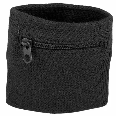 Produktbild von Unisex Armband Keys Aufbewahrung Reißverschluss Pocket Sport Armband Brieftasche Fitnessstudio (schwarz)