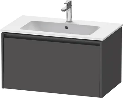 Produktbild von Duravit Ketho.2 Wastafelonderkast 81x48x44 cm Mat Grafiet