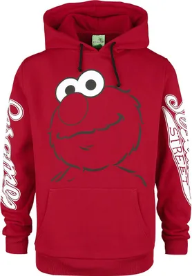Produktbild von Sesame Street Kapuzenpullover Herren Elmo rot XL
