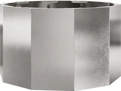Produktbild von Pflanzkübel Silber 60 x 60 x 35 cm Edelstahl