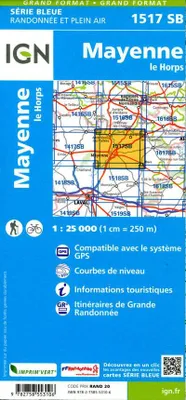 Produktbild von Mayenne le Horps 1:25 000