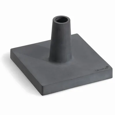 Produktbild von Blomus Fackelständer Baso, passend für alle Gartenfackeln mit Holzstab, Polystone, 26x26 cm, 65046