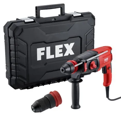 Immagine prodotto di Flex Kombi-trapano avvitatore SDS-plus CHE 2-28 R, modello 533851, + mandrino di fissaggio rapido, modello 468843