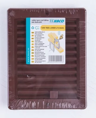 Obrázek produktu pro Levior Mřížka větrací 150x150mm H/žaluzie (D)