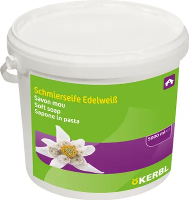 Produktbild von Kerbl Schmierseife Edelweiß Inh. 5000 ml, Universell einsetzbar, phosphatfrei