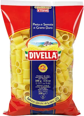 Produktbild von 24x Divella Pasta Mezzi Occhi Di Lupo N.20 500g