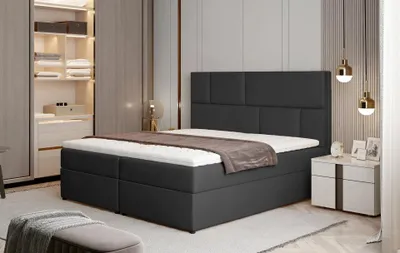 Obrázek produktu pro Boxspringová postel 140x200 FARELO - atracitová
