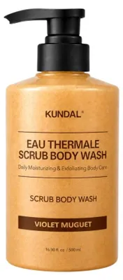 Produktbild von Kundal Eau Thermale Violet Muguet Kö rperpeeling 500 ml
