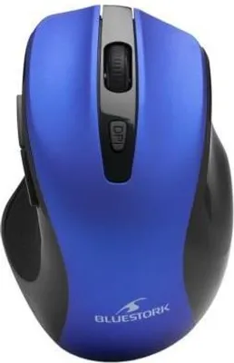 Obrázek produktu pro Bezdrátová myš BLUESTORK OFFICE 75, dobíjecí, 2,4 GHz, Bluetooth, PC/MAC, modrá