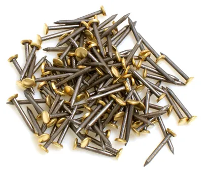 Immagine prodotto di Chiodi in acciaio per quadri - 100 pezzi - Blu - Adatti per decorazioni in legno e metallo - Fissaggio di quadri - 20 mm
