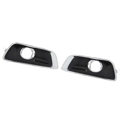 Image de Cache feu anti-brouillard,Cache feu anti-brouillard chrome,Cache feu anti-brouillard gauche,Cache feu anti-brouillard droit,Cache feu anti-brouillard inférieur,Cache lumière voiture,Accessoires
