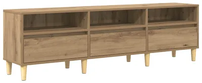 Image de vidaXL Meubles TV 150 x 30 x 45 cm, imitation chêne artisanal, panneaux de particules