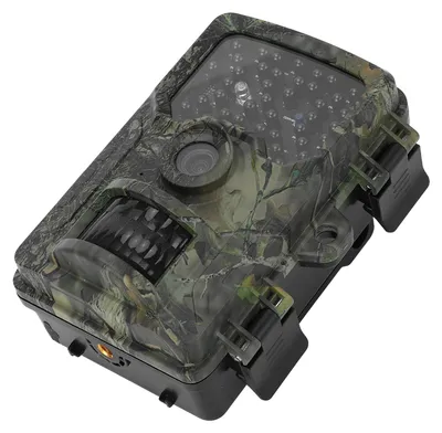 Produktbild von 4K-Trail-Wildkamera, Nachtsicht, 0,3 s Auslösezeit, 120-Grad-PIR-Erkennung, IP66, Jagd, 2,0-Zoll-Farbbildschirm für Wildtierüberwachung
