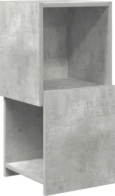 Produktbild von "SALE 2026"Eckschrank/Highboard - elegante Design - Mehrzweckschrank - Beton Grau 30,5x30x65cm Holzwerkstoff - Kommoden DE5127390