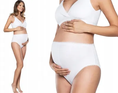 Obrázok produktu pre Bavlnené nohavičky Mama maxi, 1ks v balení, biele, veľkosť 2,5 cm, bez bavlny, veľkosť. XXL