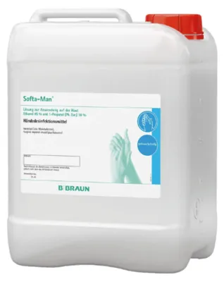 Produktbild von B. Braun Softa-Man® ViscoRub Händedesinfektion- und pflege - 5 Liter | Kanister (5 l)