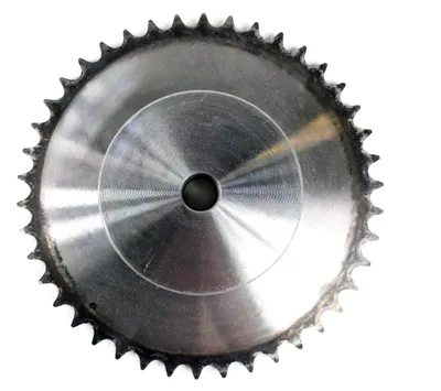 Image de Pignon 10B, 42 dents, avec moyeu, trempé, P : 15,875, 5/8″ Ozdowski, à une rangée