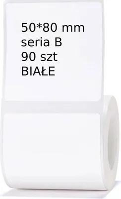 Immagine prodotto di EDIBAZZAR | NIIMBOT B21 B3S Etichette 50x80mm Bianco 90 pezzi